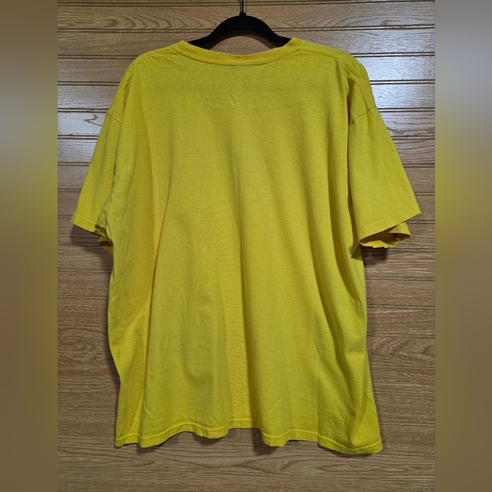 Nike Men's Yellow T-Shirt Size XL - Picture 2 of 4